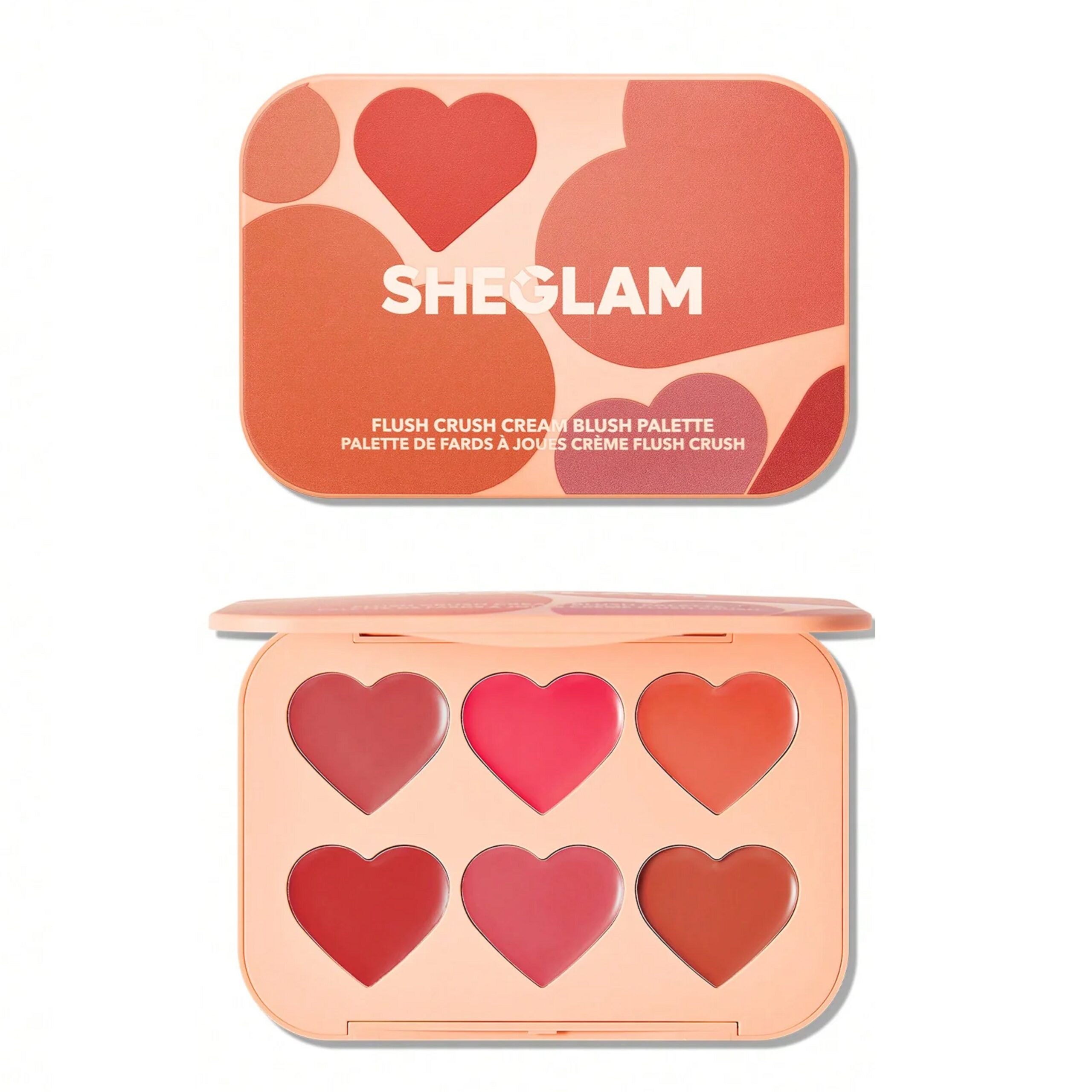 پالت رژگونه کرمی شیگلم‌ Sheglam رنگ cottage core garden