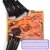 ست براش مینی ریل تکنیک 10 عددی مشکی