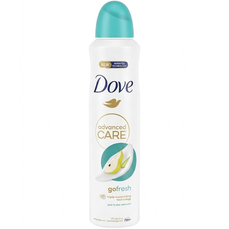 اسپری بدن داو زنانه حجم250ml اصل انگلیسی