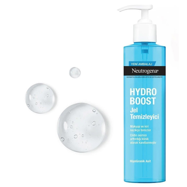 ژل شستشوی صورت Hydro Boost نوتروژینا 200ml
