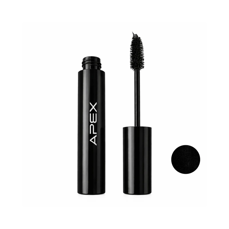 ریمل حجم دهنده اپکس مشکی Apex مدل Longlasting Glossy Lashes Extra