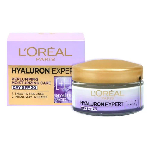 کرم روز ضد چروک و آبرسان لورال l’oreal مدل هیالورون Hyaluron Specialist
