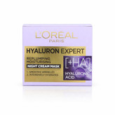 کرم ماسک آبرسان و ضد پیری شب لورال مدل HYALURON EXPERT