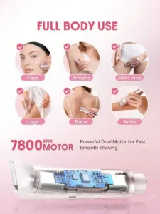 شیور دوکاره صورت و بدن شیگلم SHEGLAM Smooth Moves Bikini Trimmer اصل