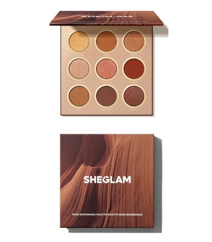 پالت سایه نود شیگلم Sheglam Nude Beginnings Eyeshadow Palette