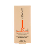 کرم ضد آفتاب رنگی ژیناژن مدل Full Coverage با spf 50 مناسب پوست معمولی و خشک حجم 50 میلی لیتر