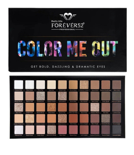 پالت سایه 50 رنگ فوراور 52 مدل COLOR ME OUT کارناوال CMO 003