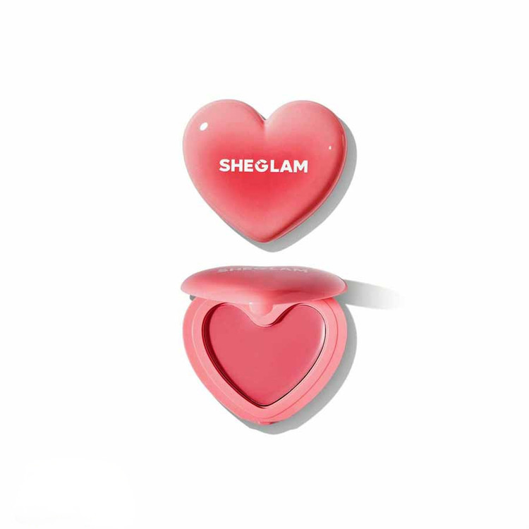 رژگونه کرمی قلبی شیگلم Sheglam مدل Playing Cupid | بافت کرمی و جلوه طبیعی