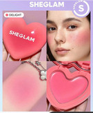 رژگونه کرمی قلبی شیگلم Sheglam مدل Playing Cupid | بافت کرمی و جلوه طبیعی