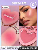 رژگونه کرمی قلبی شیگلم Sheglam مدل Playing Cupid | بافت کرمی و جلوه طبیعی