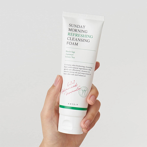فوم شوینده سان دی مورنینگ اکسیس وای Axis Y Sunday Morning Refreshing Cleansing Foam 120Ml