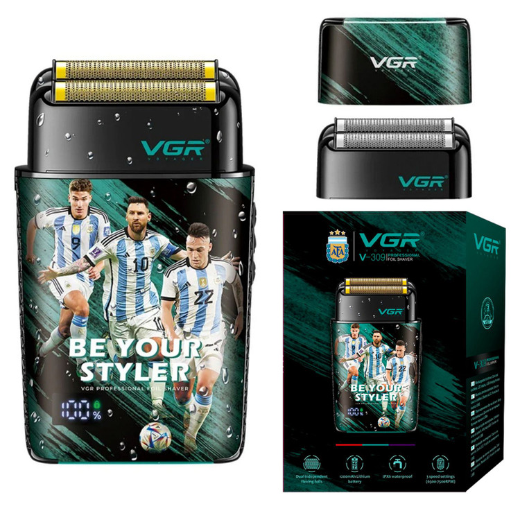 ماشین اصلاح صورت وی جی آر مدل VGR V-309 شیور حرفهای ضد آب