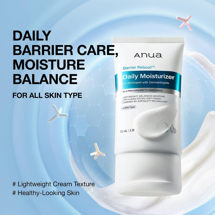 کرم مرطوب کننده روزانه انواع پوست آنوا Anua Daily Moisturizer All Skin Type 100Ml