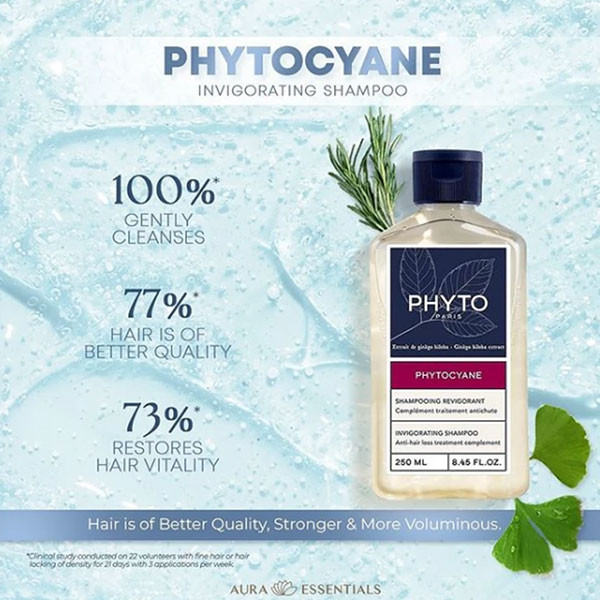 شامپو ضد ریزش بانوان فیتو Phyto Phytocyane Shampoo 250Ml