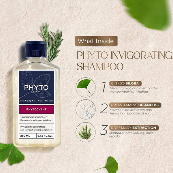 شامپو ضد ریزش بانوان فیتو Phyto Phytocyane Shampoo 250Ml